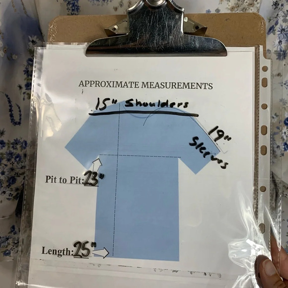 Route 66 VTG Y2K Floral Top Babydoll Belle Sleeves Sheer  Fairycore XL *READ - Picture 6 of 15